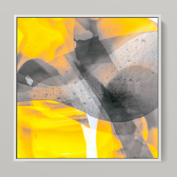 Meta Color XVI - photo art 150 x 75 cm framed diptych