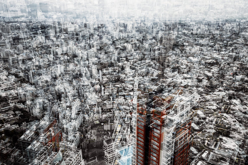 TOKYO SKY - Limited Edition of 3 Photograph by Sven Pfrommer