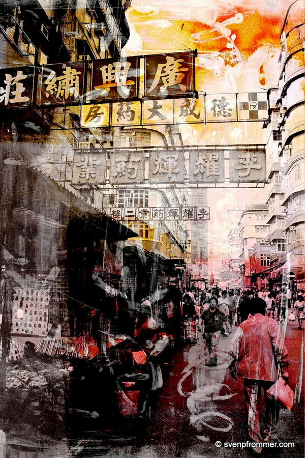 HONG KONG Streets X  Artwork is ready to hang
