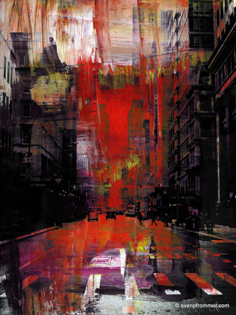 NEWYORK COLOR XIV  130x100cm Artwork is ready to hang.