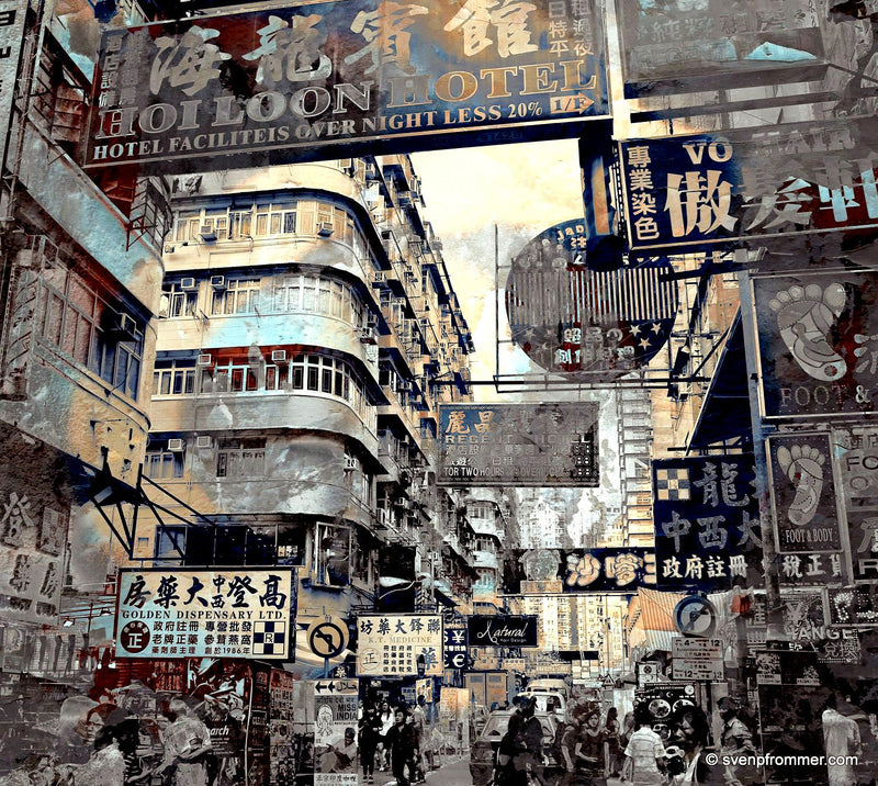 HONG KONG Downtown VI  Artwork is ready to hang