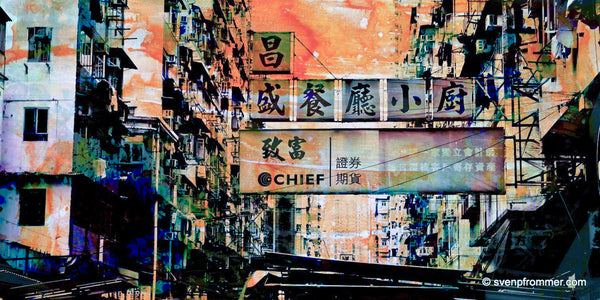 HONG KONG Signs XIV  Artwork is ready to hang