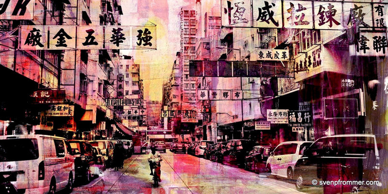 HONG KONG Signs XVIII  Artwork is ready to hang
