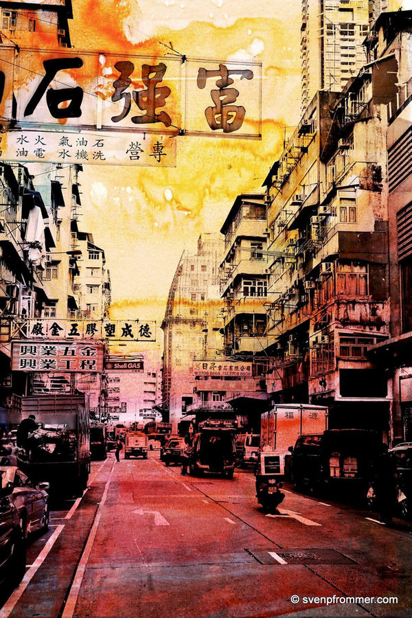 HONG KONG Streets XI  Artwork is ready to hang