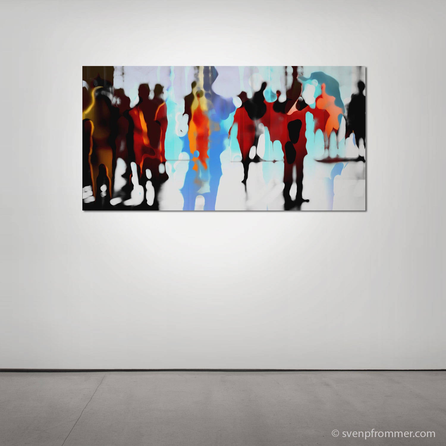 SAIGON BLUR LXXXIX - Mixed Media Art Artwork is ready to hang – WUNDERBILD