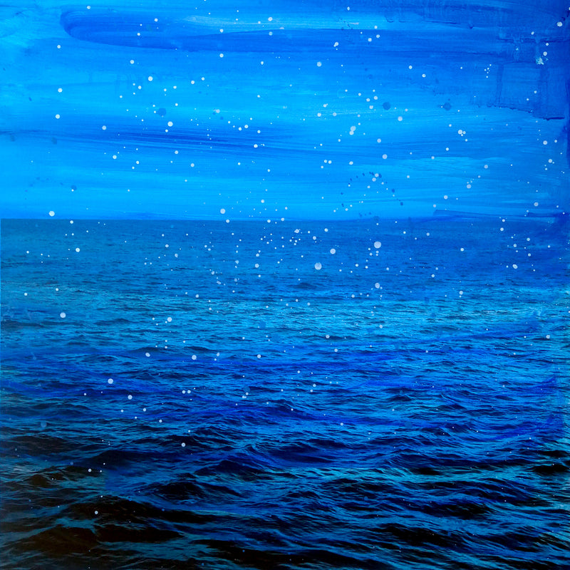 Sea II - Mixed Media Painting by Sven Pfrommer