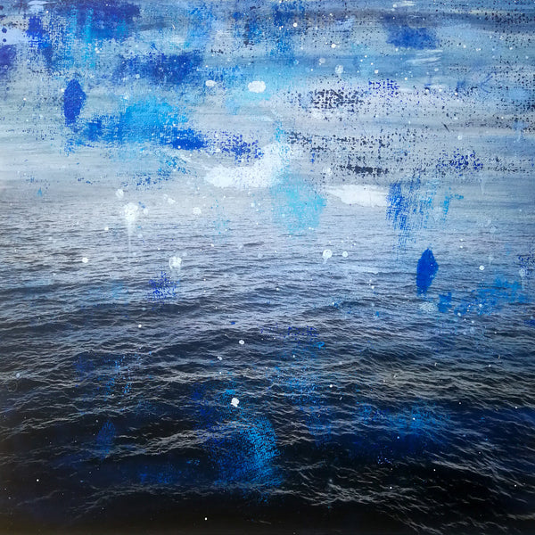Sea III - Mixed Media Painting by Sven Pfrommer
